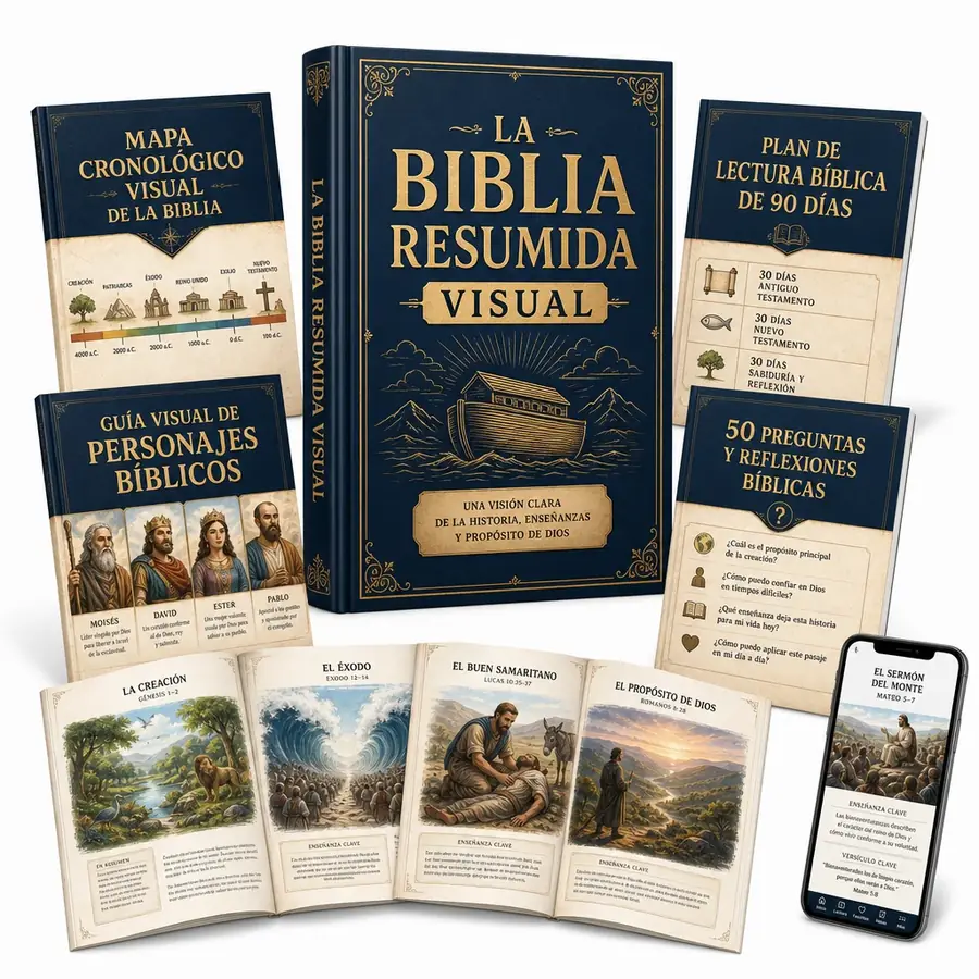 Plan Completo - La Biblia Resumida Visual con los 4 bonos